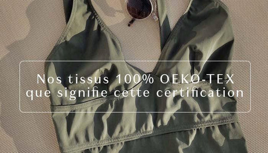 Nos tissus 100% OEKO-TEX - STATICE