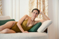 Maillot Aspen in Gold Shiny - Staticesummer