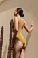 Maillot Aurora in Gold - Staticesummer