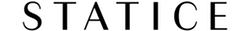 Logo Statice noir fond blanc