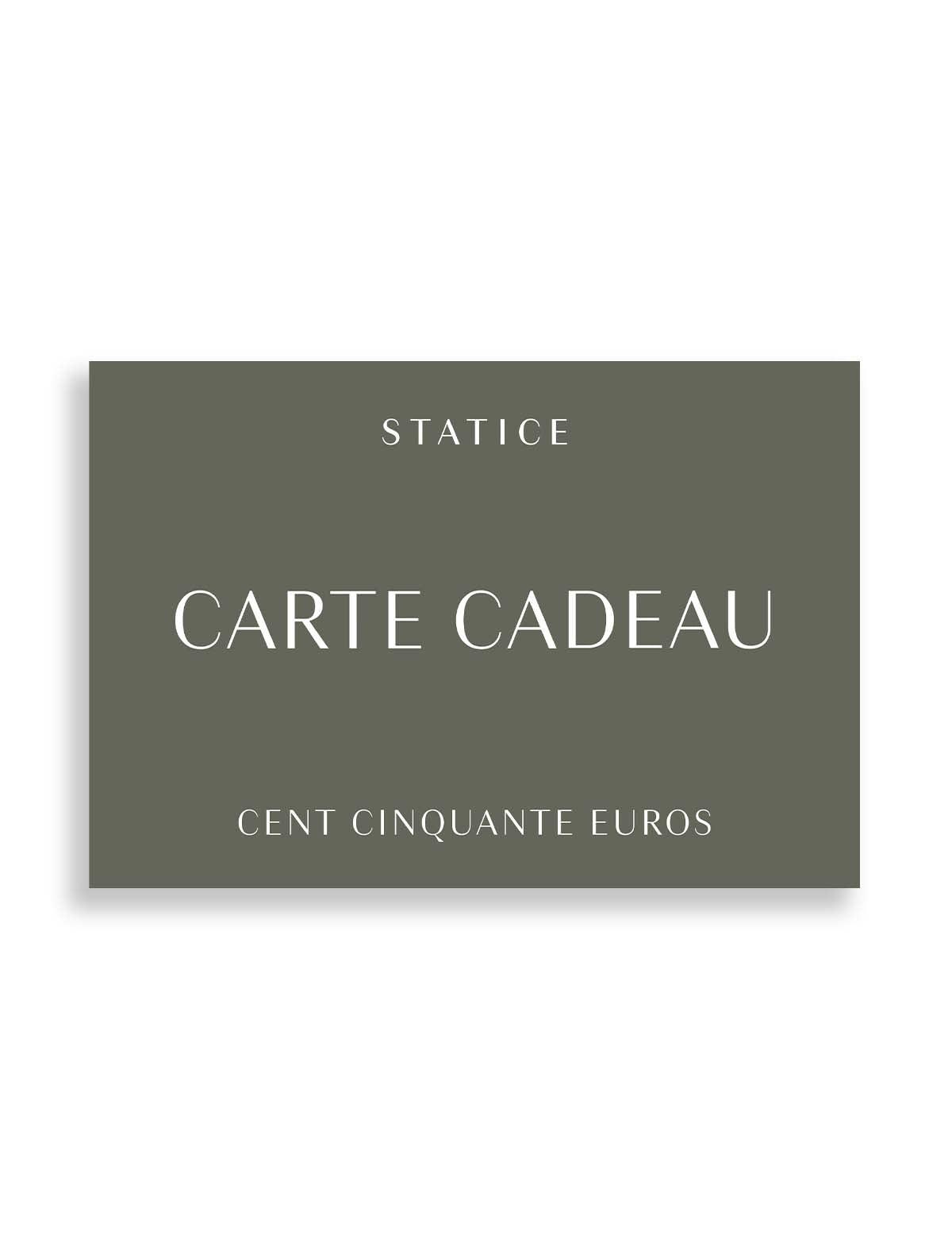 Carte cadeau - STATICE