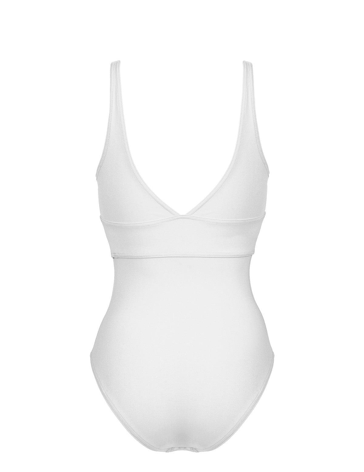 Maillot Aman en Milky White - STATICE