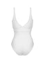 Maillot Aman en Milky White - STATICE